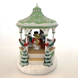 Hallmark Keepsake 2020 Snowman Band Ornament Musical Motion Lights QDB1001